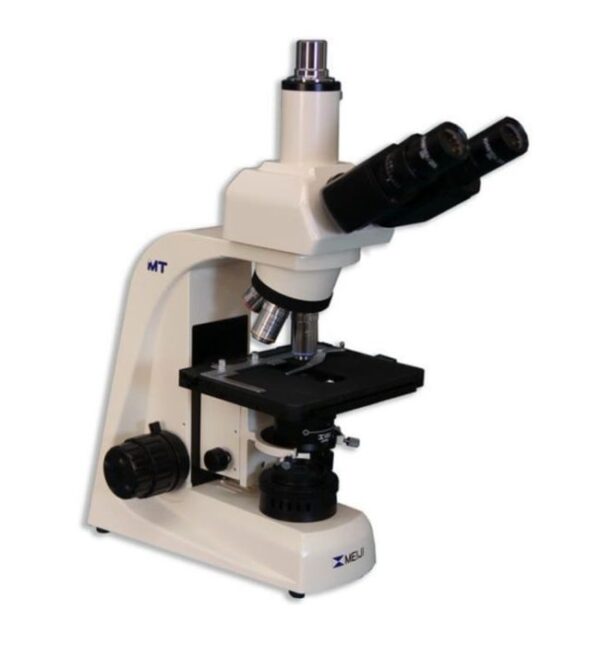 Meiji MT4300L trinocular biological microscope with LED illuminator