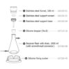 Rocker 1000ml Glass Receiver Flask - Image 2