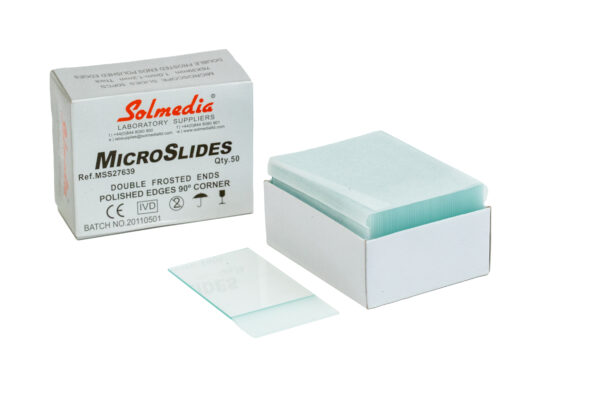 Microscope Slides 76 x 39mm, 20mm twin frost, 1.0-1.2