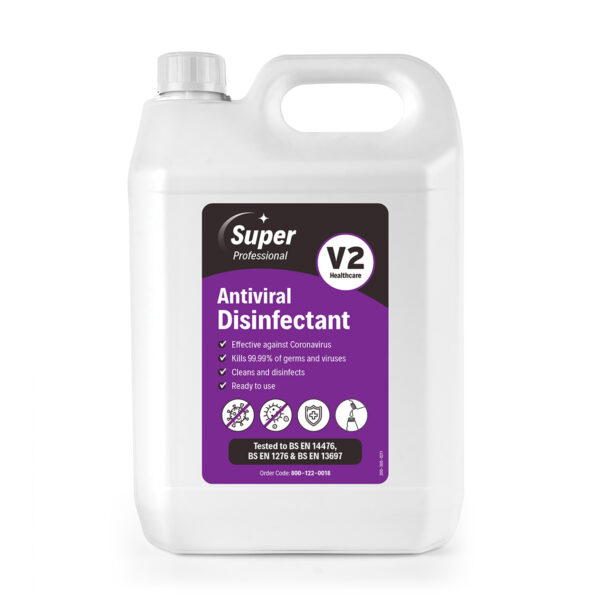 V2 Antiviral Disinfectant (2x5 Litre)