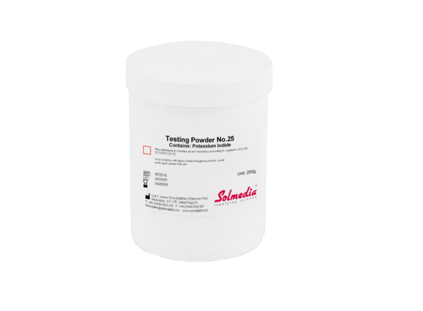 Testing Powder No.25