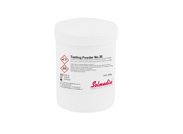 Testing Powder No.30