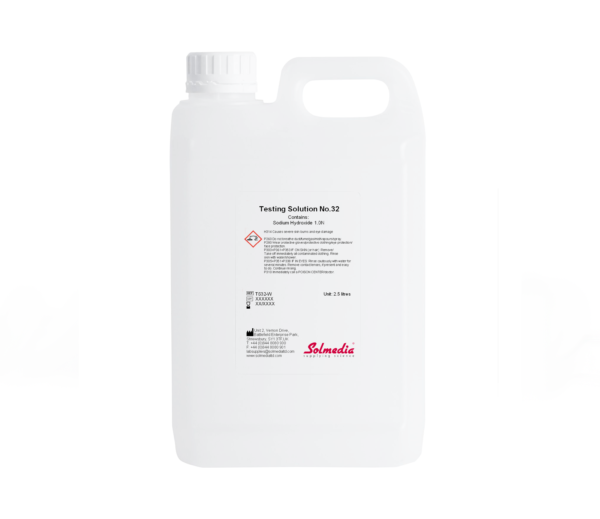 Testing Solution No.32 Sodium Hydroxide 1.0N