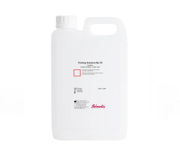Testing Solution No.70 Sodium Acetate / Acetic Acid