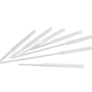 Pipettes, glass, 150mm, Unplugged, Narrow Bore