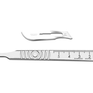 Scalpel Handle No. 4, fit blades No. 20-27