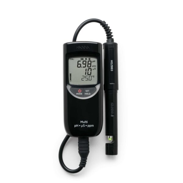 pH, EC, TDS and Temperature Meter