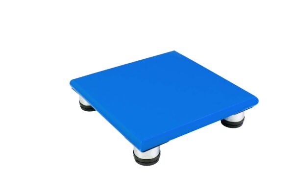 SpeciBoard Dura Cutting Board 300x300x25mm Blue c/w 50mm Steel Legs