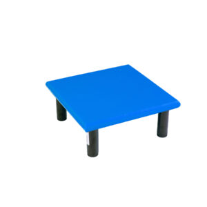SpeciBoard Dura Cutting Board 300x300x25mm Blue c/w 100mm Fixed Black Legs