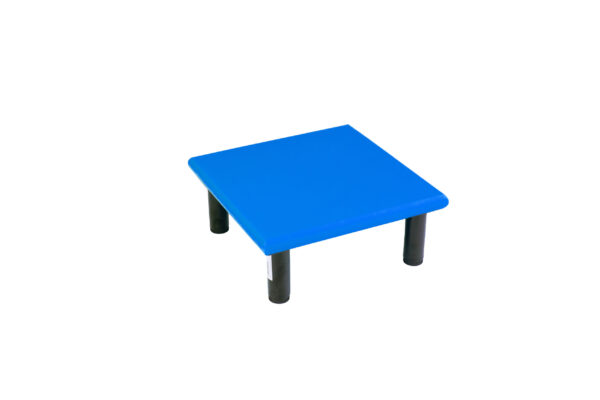 SpeciBoard Dura Cutting Board 300x300x25mm Blue c/w 100mm Fixed Black Legs