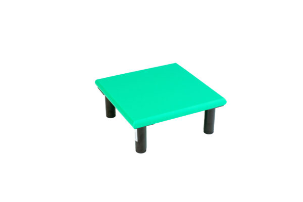 SpeciBoard Dura Cutting Board 300x300x25mm Green c/w 100mm Fixed Black Legs