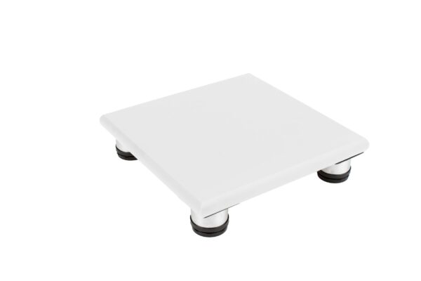 SpeciBoard Dura Cutting Board 300x300x25mm White c/w 50mm Steel Legs