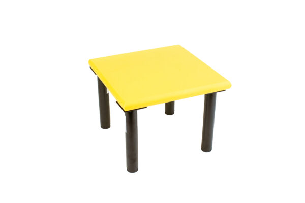 SpeciBoard Dura Cutting Board 300x300x25mm Yellow c/w 200mm Fixed Black Legs