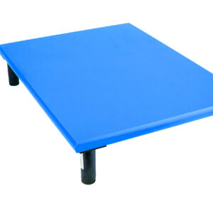 SpeciBoard Dura Cutting Board 450x300x25mm Blue c/w 100mm Fixed Black Legs