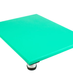 SpeciBoard Dura Cutting Board 450x300x25mm Green c/w 50mm Steel Legs
