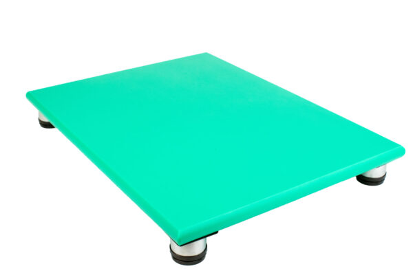 SpeciBoard Dura Cutting Board 450x300x25mm Green c/w 50mm Steel Legs