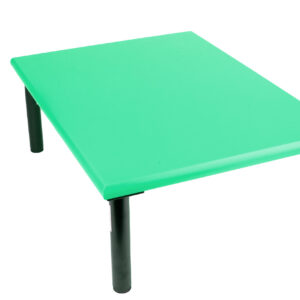 SpeciBoard Dura Cutting Board 450x300x25mm Green c/w 200mm Fixed Black Legs