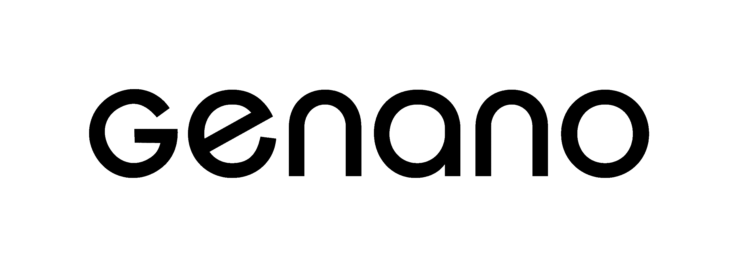Genano logo black transparent